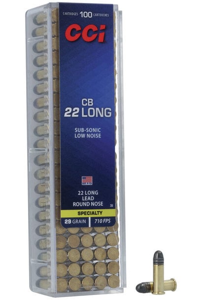 CCI CB 22 Long 29 Grain LRN Subsonic 100rd Box