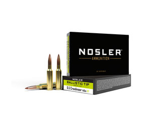 Nosler Ballistic Tip 6.5 Creedmoor 140gr 20rd - Spotted Dog Sporting Goods