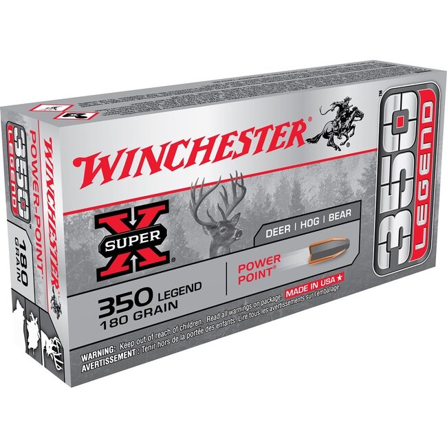 Winchester Super X 350 Legend 180gr Power Point