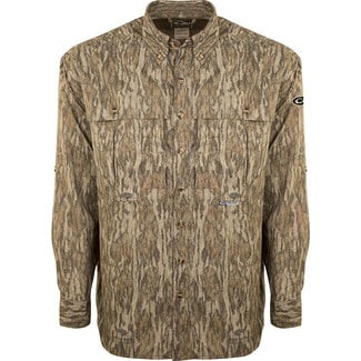 Drake Drake  EST Camo Vented Wingshooter's Shirt L/S