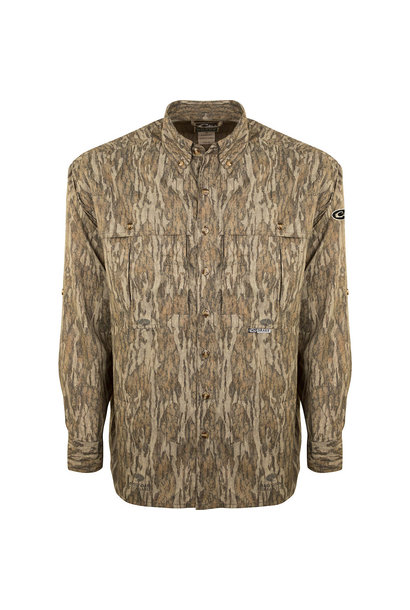 Drake  EST Camo Vented Wingshooter's Shirt L/S