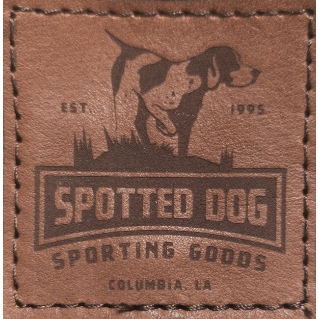 Spotted Dog Outdoor Cap 6 Panel Mesh Back Structured or Unstructured Cap