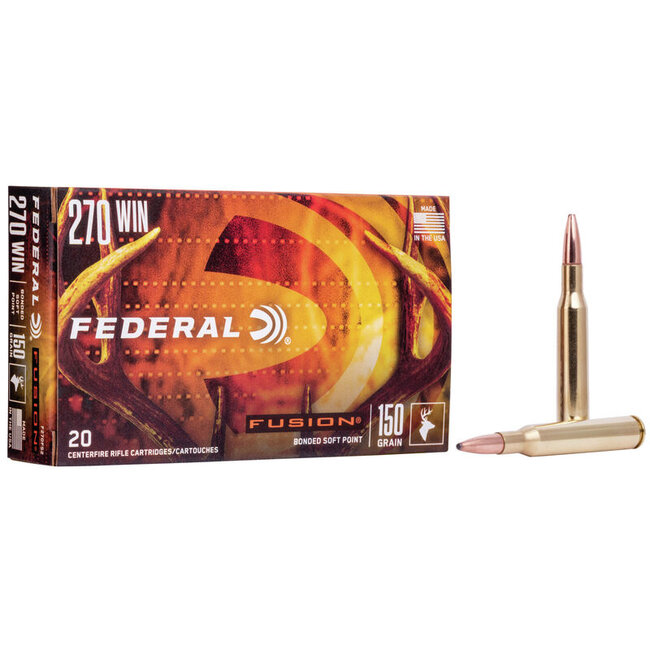 Federal Fusion 270 Winchester 150gr Bonded SP 20rd