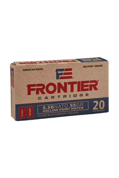 Hornady Frontier 5.56 NATO Match 55gr HP 20rd