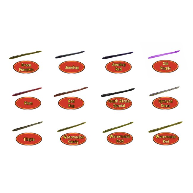 Zoom Finesse Worm 4.5"