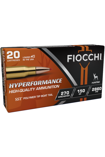 Fiocchi Hyperformance 270 Win 150 Grain SST