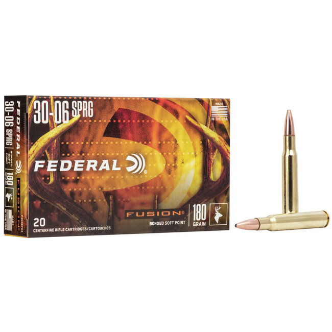 Federal Fusion 30-06 Sprg 180 Grain