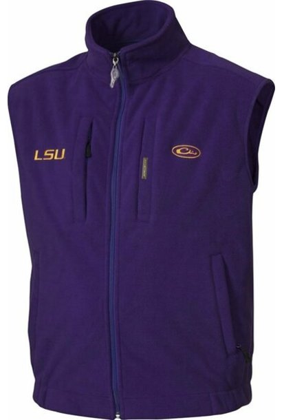 Drake MST Layering Vest LSU Emblem