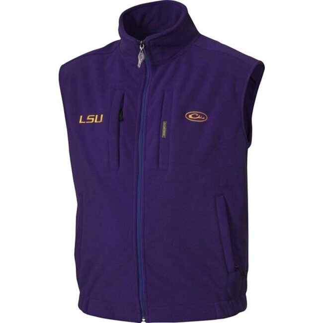 Drake MST Layering Vest LSU Emblem