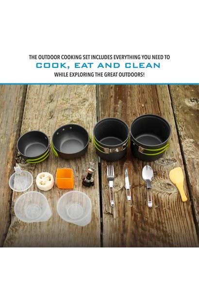 Clutch Outdoors Camping Pot Set