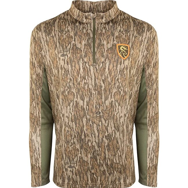 Drake Non Typical Performance 1/4 Zip L/S w/Agion