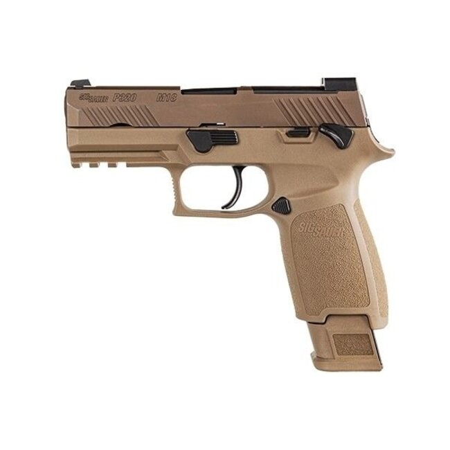Sig Sauer P320 M18 9mm 1x17rd, 2x21rd 3.9"