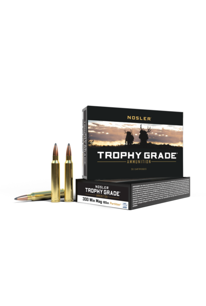 Nosler Trophy Grade 300 Win Mag 180gr Partition 20rd