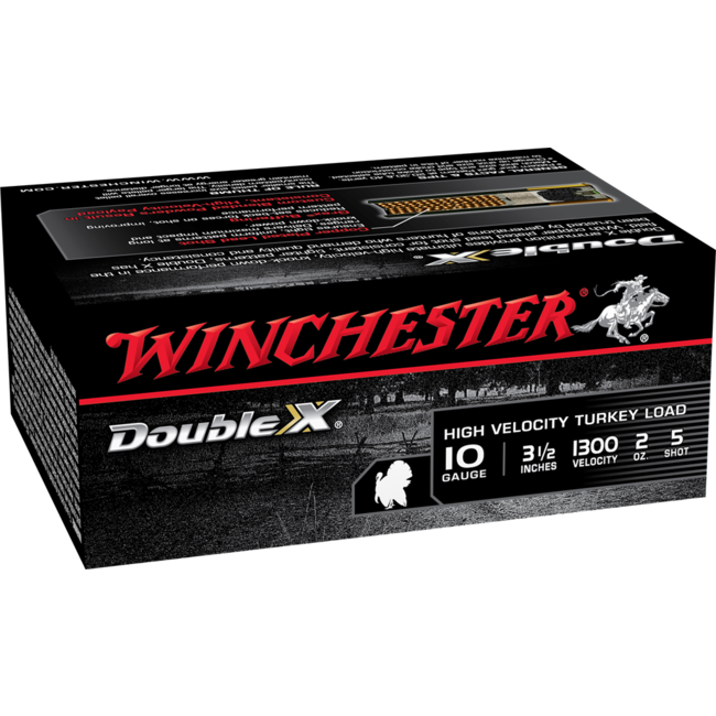 Winchester Double X 10ga 3 1/2'' 2oz #5 High Velocity Turkey Load