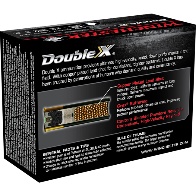 Winchester Double X 10ga 3 1/2'' 2oz #5 High Velocity Turkey Load