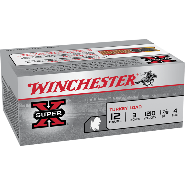 Winchester Super X Turkey 12GA 3" 1 7/8oz #4