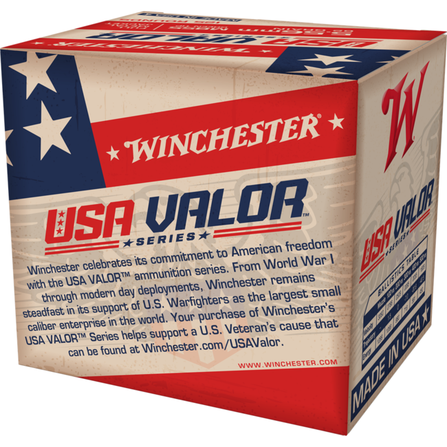 Winchester USA Valor 5.56x45 62gr M855 Green Tip 125rd