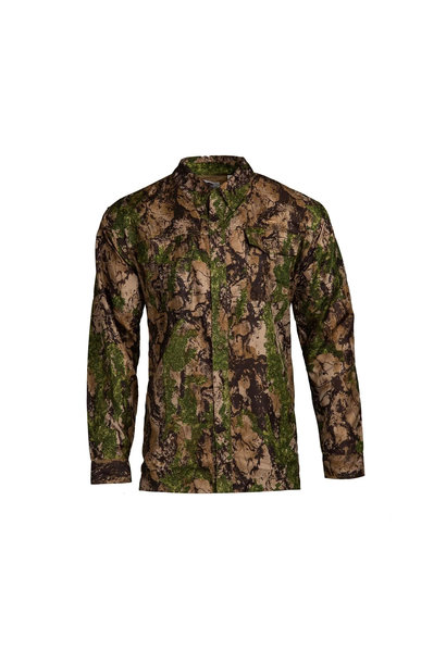 Natural Gear SC2 Green Lightweight Button Down L/S