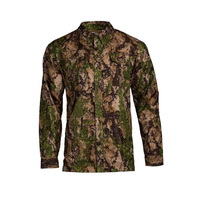 Natural Gear SC2 Green Lightweight Button Down L/S