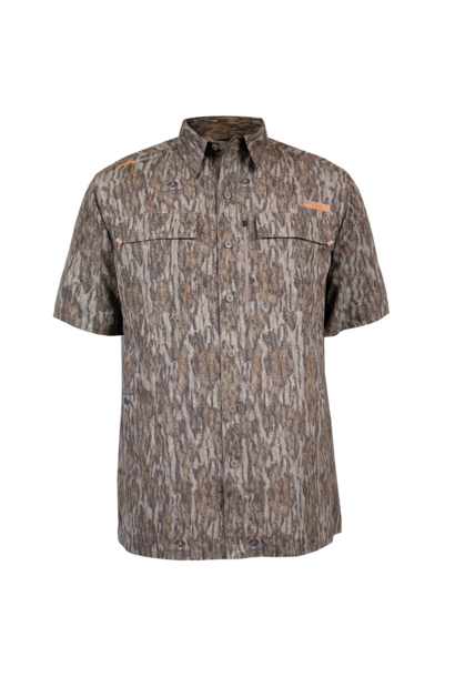 Habit Men's Hatcher Pass Short Sleeve Camo Guide Shirt - Spotted Dog  Sporting Goods