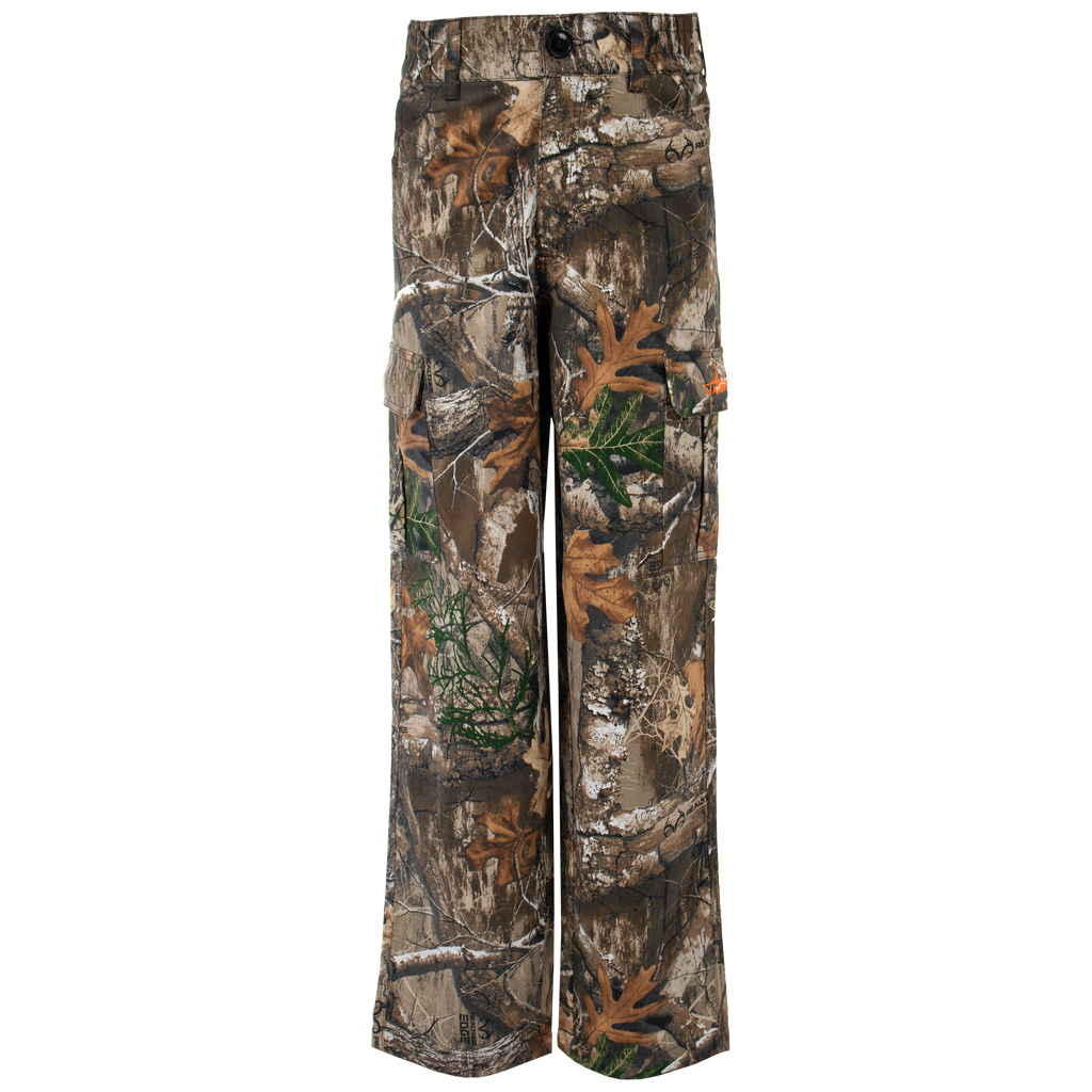 Petite Pantalon Cargo Large Imprimé Camouflage Multicolore À Poches