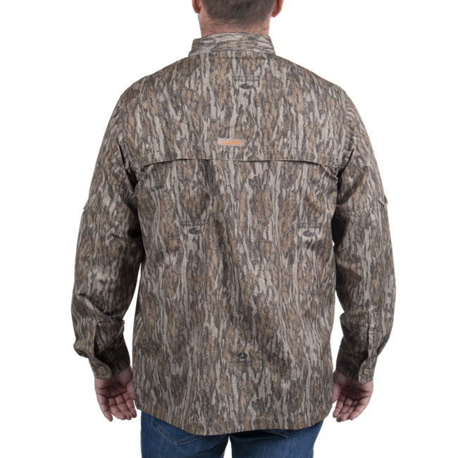 Habit Men's Hatcher Pass Long Sleeve Camo Guide Shirt