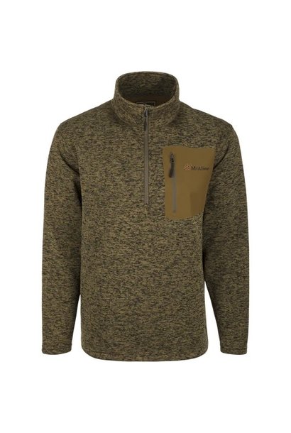 Drake McAlister 1/4 Zip Sweater Fleece Pullover