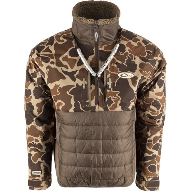 Drake Waterfowl LST Guardian Flex Double Down Eqwader 1/4 Zip