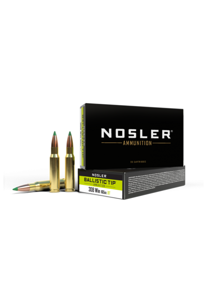 Nosler Ballistic Tip 308 Winchester 165gr 20rd