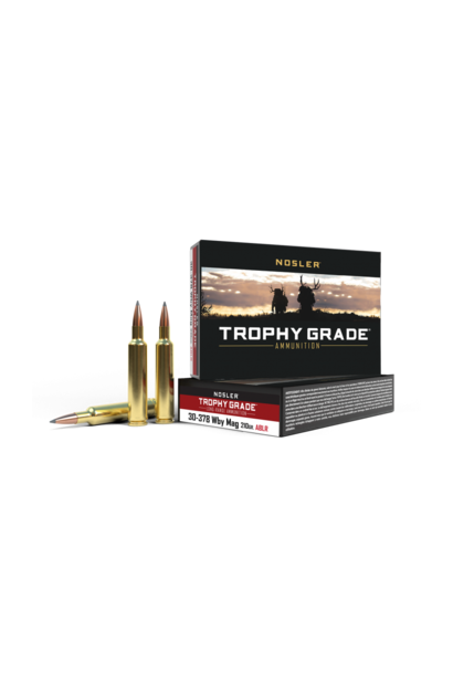 Nosler Trophy Grade 30-378 Wby Mag 210gr AccuBond LR 20rd