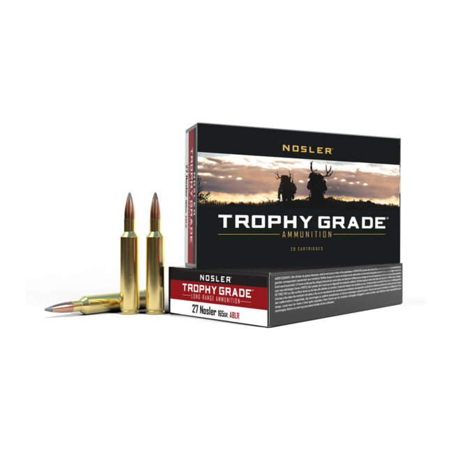 Nosler Trophy Grade 27 Nosler 165gr AccuBond LR 20rd
