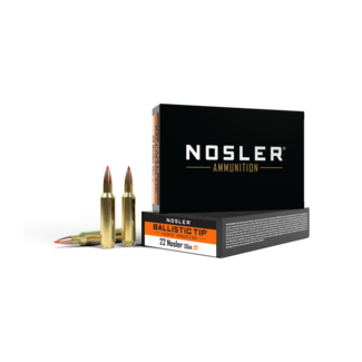 Nosler Nosler Ballistic Tip 22 Nosler 55gr 20rd