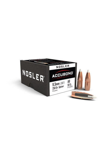 Nosler Bullets 9.3mm 250gr Accubond 50ct