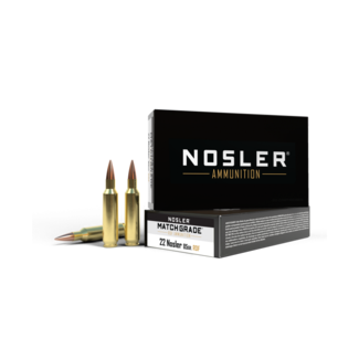 Nosler Nosler Match Grade 22 Nosler 85gr RDF HPBT 20rd