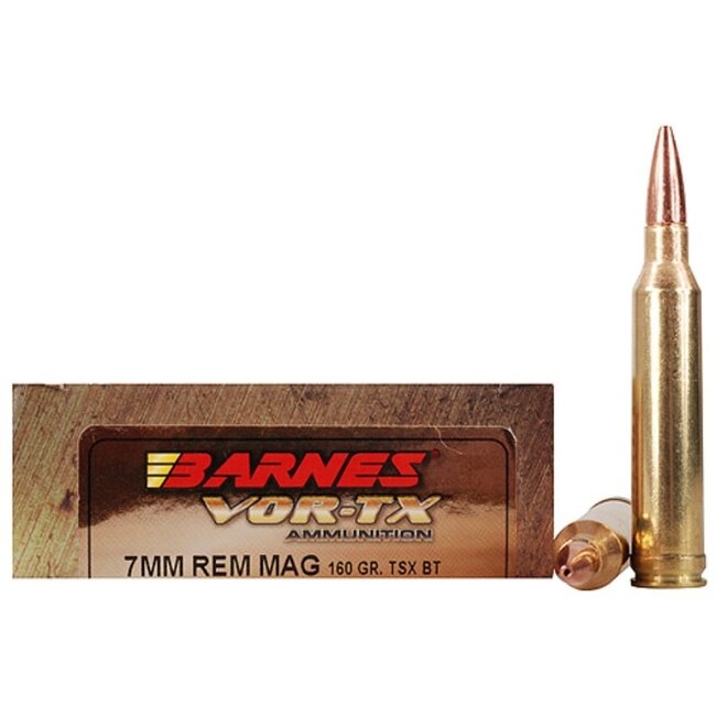 Barnes Vor-Tx 7mm Rem Mag 160gr TSX 20rd