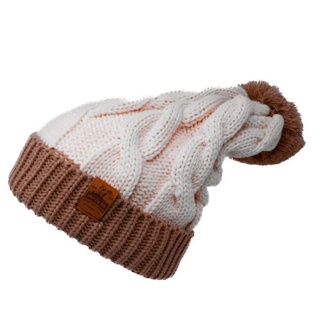 Spotted Dog Richardson 141 Chunk Twist Knit Beanie with Cuff