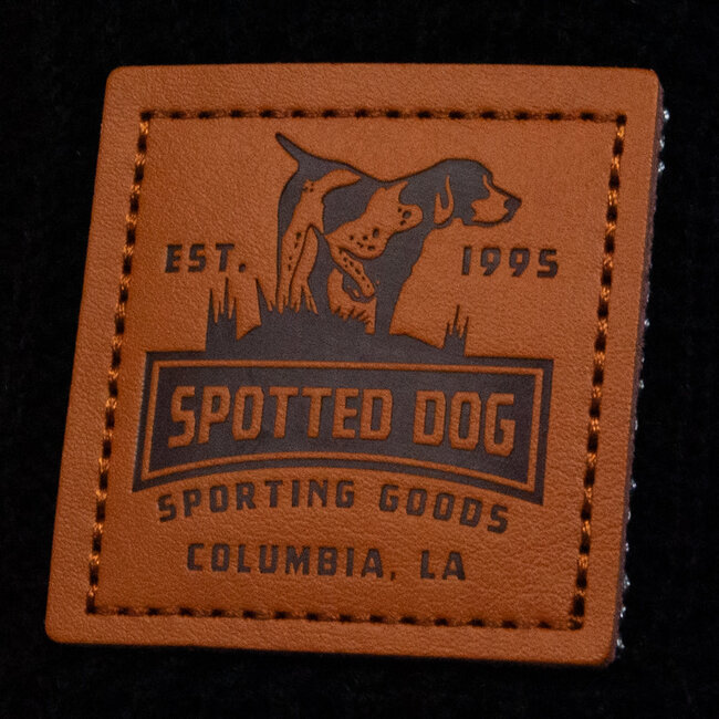 Spotted Dog Richardson 146 Waffle Knit Beanie with Cuff with Standard Logo Embossed Leather Patch