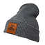Spotted Dog Richardson 146 Waffle Knit Beanie with Cuff with Standard Logo Embossed Leather Patch
