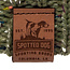 Spotted Dog Richardson 157 Speckled Knit Slouch Beanie with Leather Clip Patch