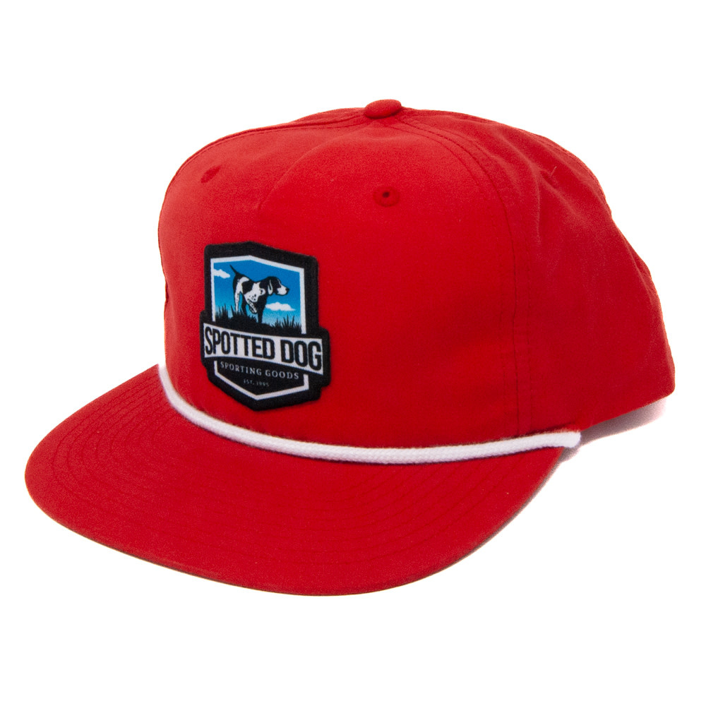 QBP Brand Radiate Hat - Red Raven