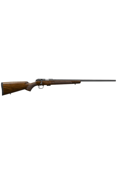 CZ 457 American 22LR Walnut/Blued 24.8"