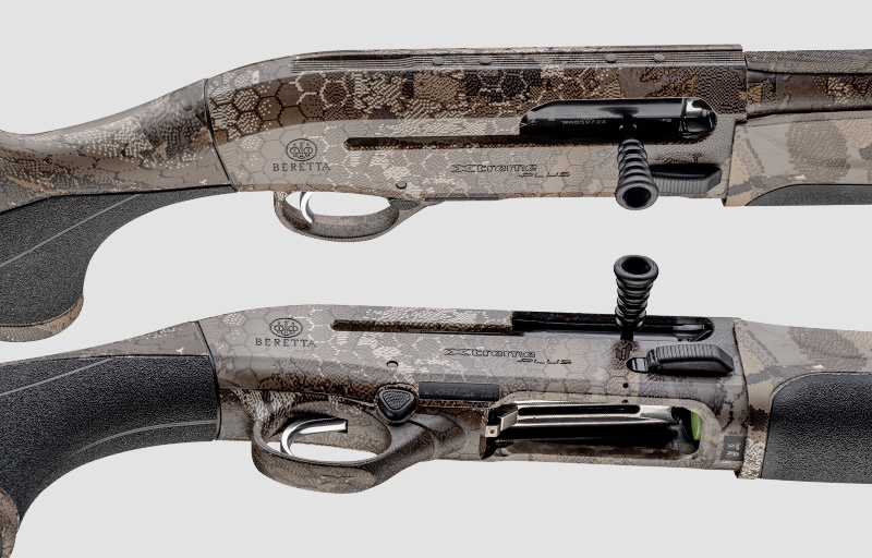 Beretta A400 Xtreme Plus KO 12ga 3.5" Optifade Timber 30" Spotted Dog