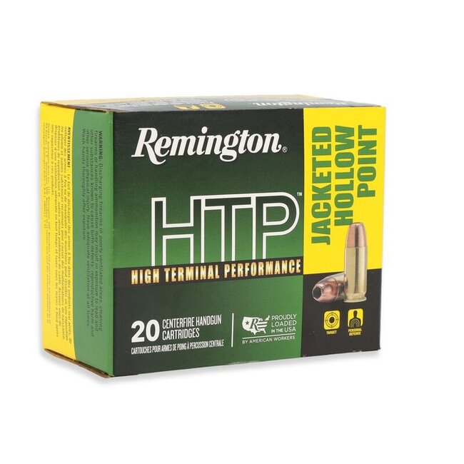 Remington HTP 40 Smith & Wesson 180gr JHP 20rd
