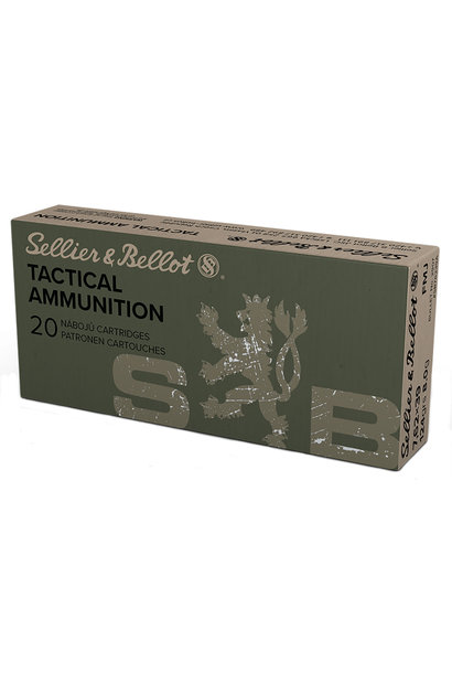 Sellier & Bellot Tactical Ammunition 7.62x39 124gr FMJ 20rd