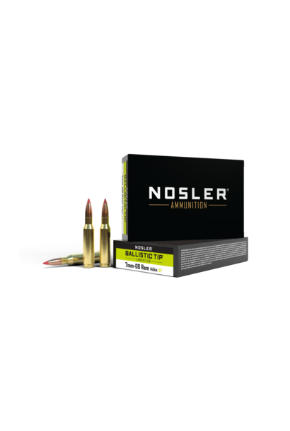 Nosler Ballistic Tip 7mm-08 Remington 140gr 20rd