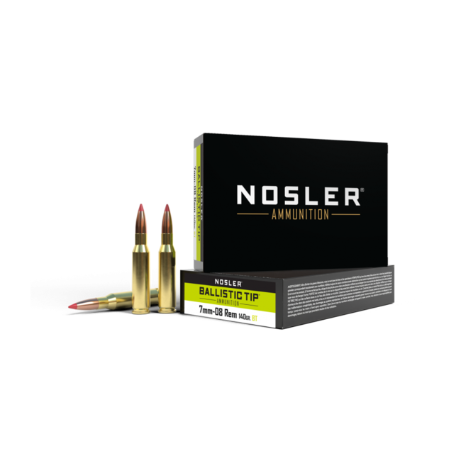 Nosler Ballistic Tip 7mm-08 Remington 140gr 20rd
