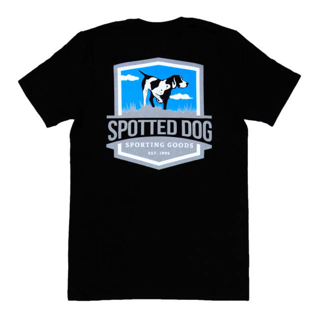Spotted Dog Logo T-shirt with Shield Logo