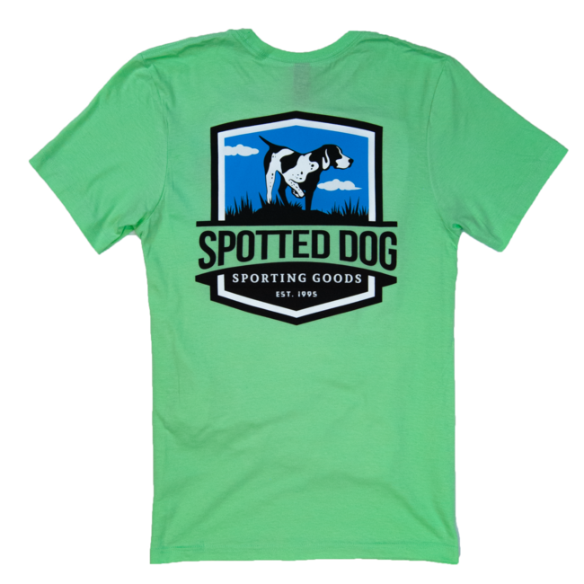 Spotted Dog Logo T-shirt with Shield Logo