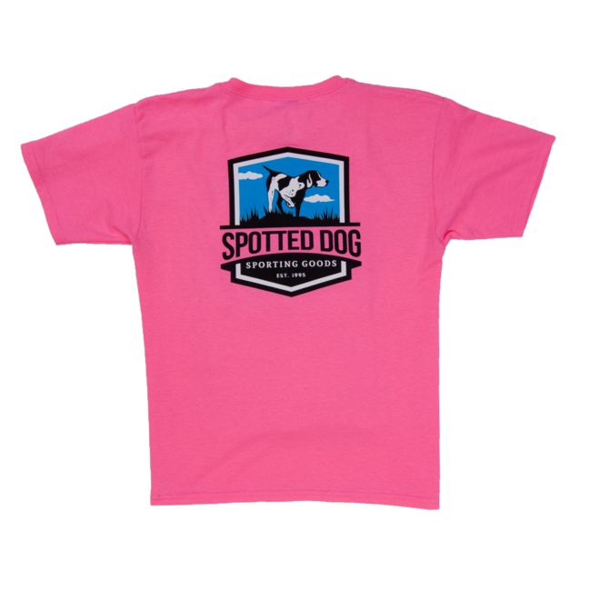 Spotted Dog Logo T-shirt with Shield Logo