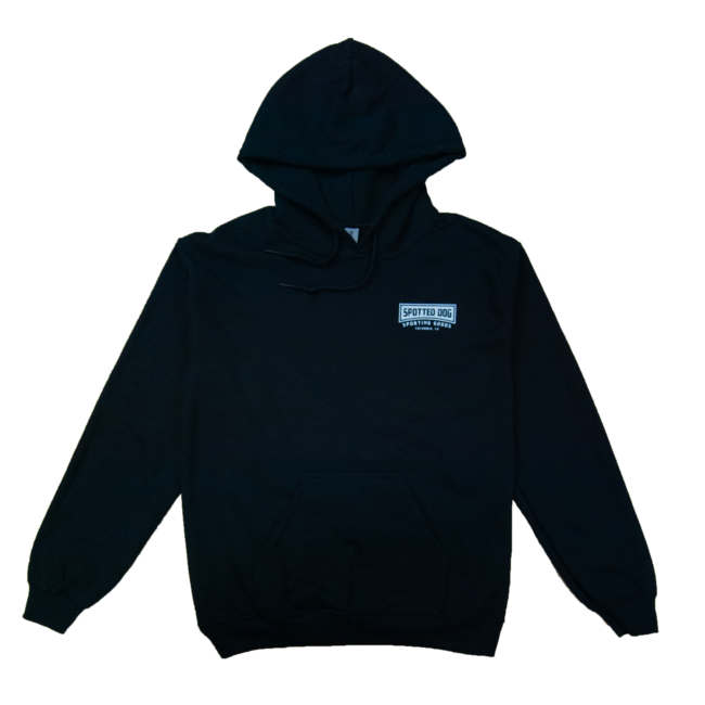 Spotted Dog Hoodie Shield Logo